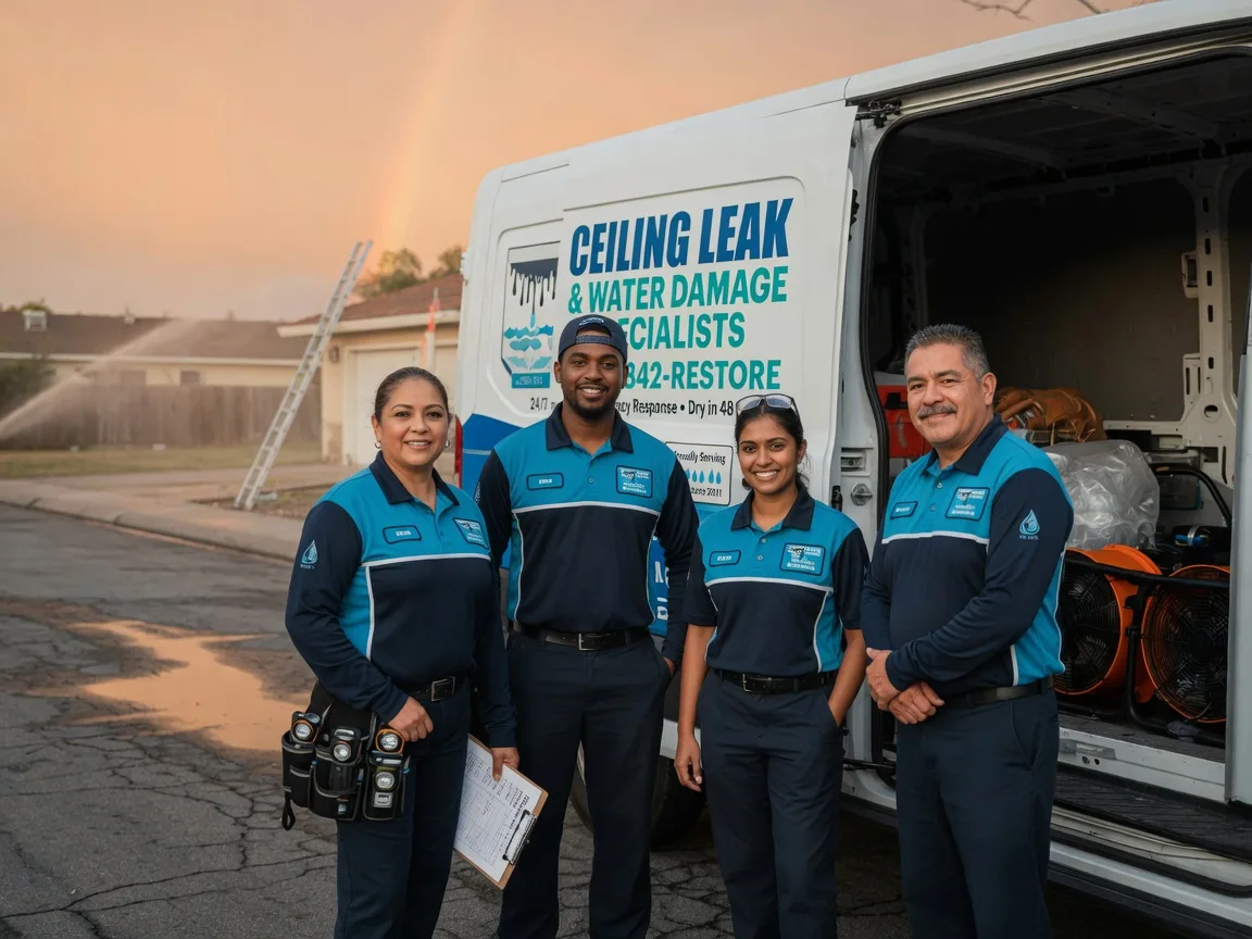 Ceiling Leak Cleanup company in Wellston, OK