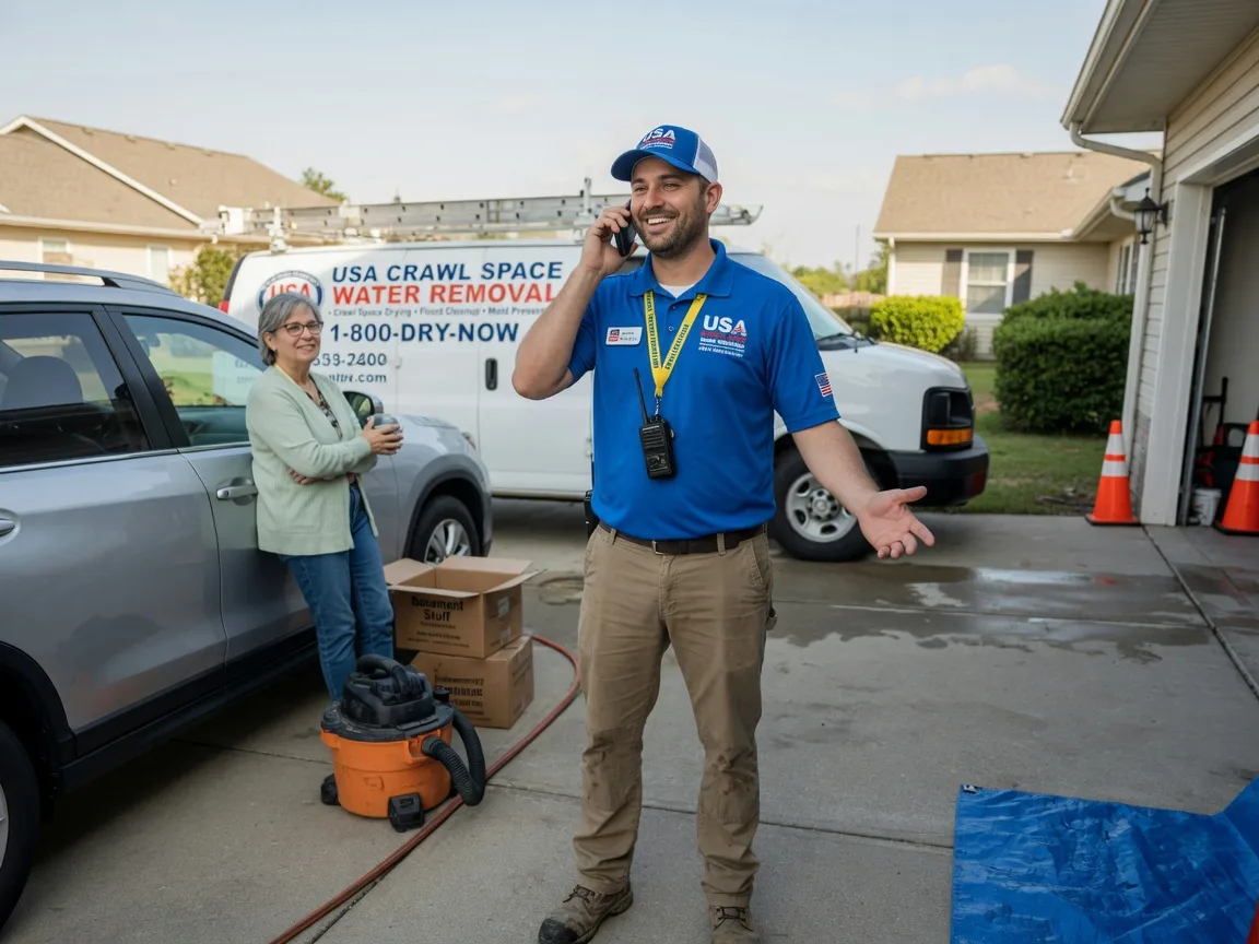 Crawl Space Water Removal Wellston, OK FAQs